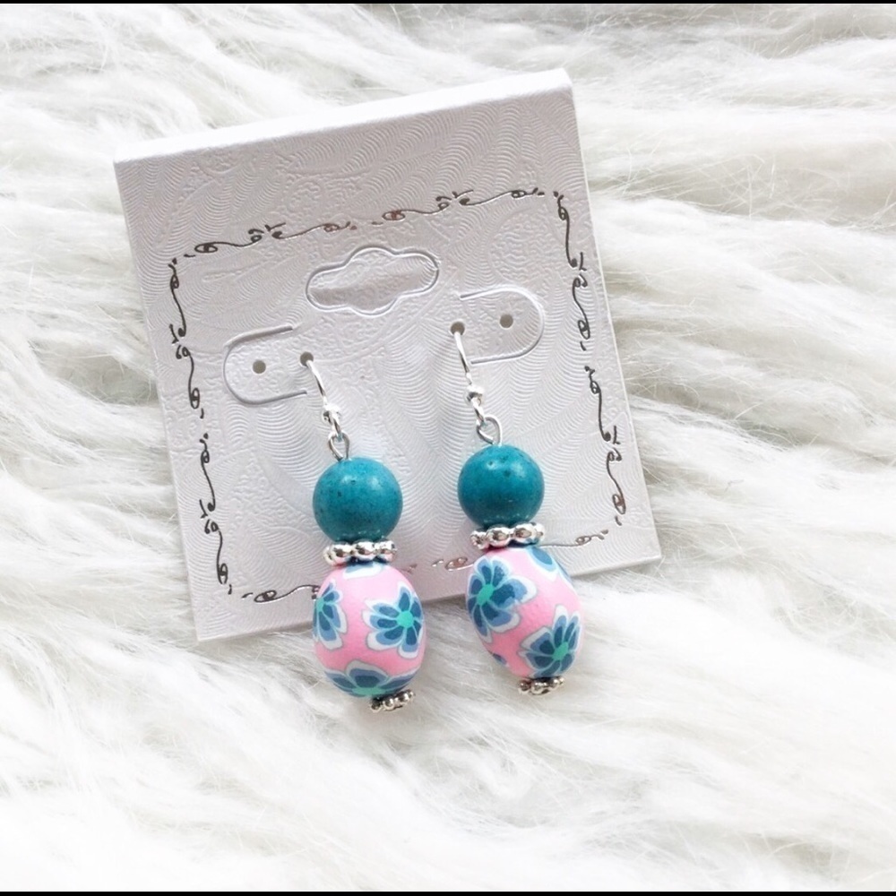 Polymer Clay Bundle of Earrings 4 pieces - Picture 6 of 8